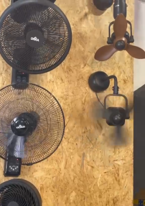 DEKA FIERO TINY VIVI 16" 3 BLADE DC MOTOR 12 SPEEDS REMOTE CONTROL CEILING/WALL MOUNT FAN