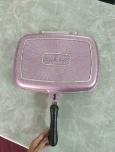 Frying Grill Stir Fry Barbecue Roasted Double Side Pan