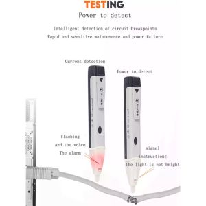 แบรนด์ GREENER ให้การวัดไฟ ในช่องทางหน้าจอดิจิตอลพร้อมกับไฟLEDส่อง ที่มืด