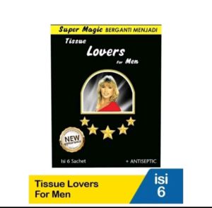 Lovers tisu basah anti septic isi 6