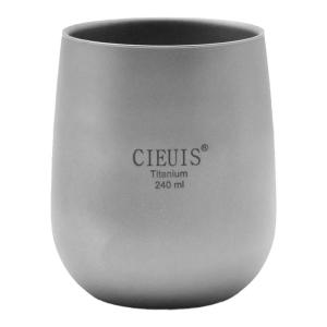 CIEUIS | Portable Outdoor Double-layer Camping Water Cup