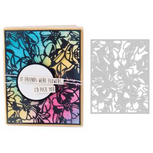 Hollow Bubbling/Leaves/Flowers Background Metal Cutting Dies Decor Frames Die For DIY Scrapbooking Decoration Card Craft Making