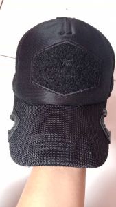 topi cowak hitam