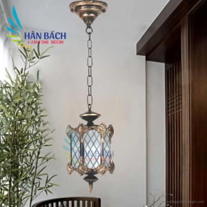 [VỪA RẺ - VỪA ĐẸP] Đèn treo thả hiên - Đèn thả mái vòm - Đèn thả sân vườn ban công HÂN BÁCH