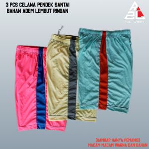 PER 3 PCS RANDOM ACAK CELANA PENDEK OLAHRAGA SANTAI NYAMAN UNTUK DAILY