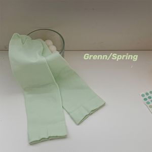 Mint Green Thin Toe Separating Socks Black White Swan Velvet Mid-Calf Two-Toe Tabi Pig Foot Socks Universal Seasonal Home Wear