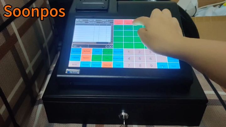 Soonpos 11-inch POS System Cash Register Convenience StoreTouch Screen ...