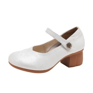 Giày Mary Janes Phong Cách Trung Quốc Cổ Điển Mới