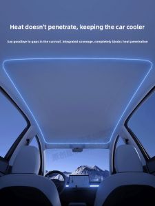 HELLOLEIBOO | Static Protection Sunroof Shade For Car