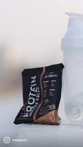 10 ซอง โปรตีนพืช X-REAL สำหรับการออกกำลังกาย ความรู้ เกลือ และสมุนไพร บริษัท ลีน และอร่อย ดื่มง่าย