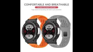 Dây Đeo Đồng Hồ Thông Minh Amazfit T-REX 3 Dây Đeo Thay Thế Bằng Silicon Tương Thích Với T-Rex 2 & T-Rex Sport Watchband Dây Đeo Cổ Tay