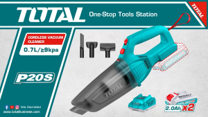 TOTAL Cordless vacuum cleaner TVLI201582