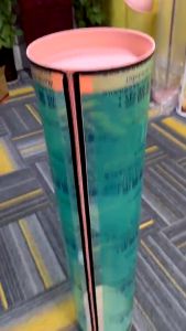 ที่เก็บตุ๊กตา แบบมีซิป 150cm พร้อมไฟตกแต่ง หมุนได้ ขนาดใหญ่ ทรงกระบอก