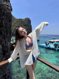 Sunscreen Summer Top Light Ice Silk