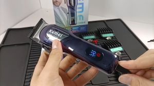 KEMEI ปัตตาเลี่ยนตัดแต่งทรงผม หนวด เครา จอน ใช้งานแบบไร้สาย รอบหมุน 6500 rpm รุ่น KM-2335  [สินค้าเข้าใหม่ พร้อมส่ง]