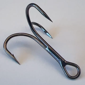 50PCS Fishing Treble Hooks Carbon Steel Sharp Barbed Hooks Strong Corrosion Resistant Fishing Accessories