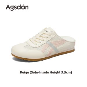 Agsdon | Spring New Thick Sole Casual Half-slipper Sneakers
