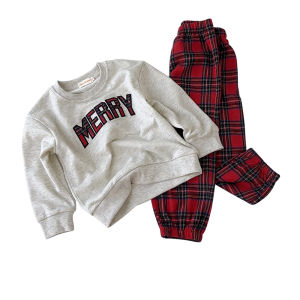 Bear Leader 2 Pieces Suits for Kids - Red Plaid Pants & MERRY Sweatershirt\\n\\n Overview of Bear Leader 2 Pieces Suits\\n\\nBear Leader presents a fantastic collection of children's clothing, specifically designed for kids aged 2 to 6 years old. This product line features a stylish and comfortable two-piece suit, comprising a MERRY sweatershirt and red plaid pants. Perfect for casual wear at home, this outfit will make your little one feel cozy and fashionable during the holiday season.\\n\\n Product Description\\n\\nThe Bear Leader 2 Pieces Suits for Kids are made from high-quality materials, ensuring durability and comfort. The top is crafted from 95% polyester and 5% elastane, while the pants are made from a blend of 65% polyester and 35% cotton. These outfits come in a trendy Korean style, making them perfect for both boys and girls.\\n\\n Key Features\\n\\n- **High-Quality Materials**: The top is made from 95% polyester and 5% elastane, providing excellent stretch and comfort. The pants are made from a blend of 65% polyester and 35% cotton, offering a soft and breathable feel.\\n\\n- **Korean Style**: The outfits feature a trendy Korean design, making them perfect for both boys and girls.\\n\\n- **Seasonal Suitability**: These suits are ideal for fall, autumn, and spring seasons, providing warmth and comfort.\\n\\n- **Easy Care**: Hand washing in cold water and air drying ensures the longevity of these outfits.\\n\\n Benefits of Bear Leader 2 Pieces Suits\\n\\n Comfort & Durability\\n\\nThese two-piece suits are designed to provide maximum comfort and durability. The top's 95% polyester and 5% elastane composition ensures excellent stretch and flexibility, allowing your child to move freely and comfortably. The pants' 65% polyester and 35% cotton blend offers a soft and breathable feel, keeping your child cool and comfortable throughout the day.\\n\\n Style & Fashion\\n\\nThe Bear Leader 2 Pieces Suits for Kids are not only comfortable but also stylish. The trendy Korean design makes them perfect for both boys and girls, ensuring they stand out in a crowd. The red plaid pants and MERRY sweatershirt combination creates a festive and fun look, perfect for the holiday season.\\n\\n Frequently Asked Questions\\n\\n Stock Availability & Shipping\\n\\n**Q: Are the products in stock?**\\nA: Most of the items in the store are in existing stock. If you order now, we will arrange shipment for you as soon as possible!\\n\\n**Q: When can I ship my order?**\\nA: We normally arrange shipment within 1-3 days.\\n\\n**Q: How long does it take to arrive?**\\nA: Under normal circumstances, the expected arrival time is 5-10 days.\\n\\n Care Instructions & Size Guide\\n\\nWashing tips: Hand wash in cold water, drip dry.\\n\\nThis size is Asian size (1cm=0.39inch), please check the size before purchase.\\n\\nManual measurement will have 2-3% error.\\n\\nPlease note that due to the light and screen, a slight color difference may occur.\\n\\n Conclusion\\n\\nBear Leader's 2 Pieces Suits for Kids offer a perfect blend of comfort, durability, and style. With their high-quality materials, trendy Korean design, and easy care instructions, these outfits are sure to become a favorite among parents and children alike. Order now and experience the joy of dressing your little ones in the most adorable and comfortable outfits available!\".\n}