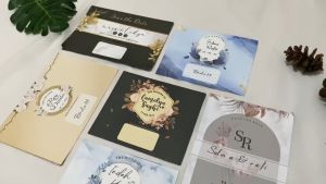 [50 pcs] Undangan Pernikahan Murah - Blangko Undangan Pernikahan Rindu - Undangan Nikah Murah Rindu Seri 2
