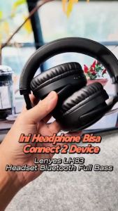 LENYES LH83 Headphone Bando Bluetooth Heavy Bass Hifi Stereo With Mic