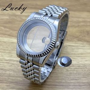 36mm 40mm Fit NH34 NH35 NH36 NH38 ETA2824 PT5000 Movement Case Center Sapphire Glass Crystal Suitable S Crown 28.5mm Dial Part
