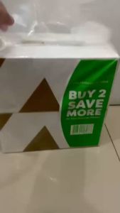 Sanicare 3-Ply Facial Tissue Large Box 190s Set of 2 Unscented 3 Ply 190 Pulls Buy 2 Save More