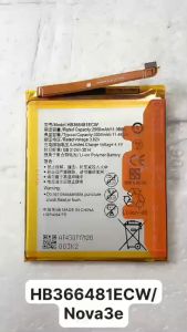 Pin HB376883ECW/Nova 3E/Y7 Pro 2018/Gr5 mini/Y6 Prime 2018/P9/P9 lite Huawei mới