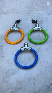 Khóa Dây Chìa Bánh Xe Máy Xe Điện Xe Đạp Chống Trộm Xe Máy Khóa Cửa Nhà Bằng Hợp Kim Kẽm Chống Cắt DASEP