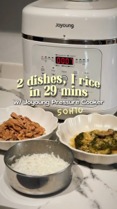 Joyoung 50H100 Electric Pressure Cooker 5L | Smart | 1000W High Power | Dual Inner Pot | Multi Preset Functions | Auto Keep Warm | Stainless Steel Non-Stick Inner Pot | Multicooker | Open Lid Cook | Home Chef Smart Electric Multicooker | 2 Years Warranty