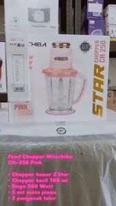 Food Chopper Mitochiba CH 250 + Free Hadiah