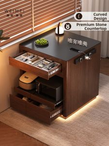 Weimei | Mobile Multi-functional Island Cabinet