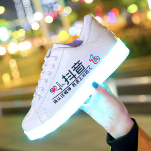 Charging Glow Shoes Childrens Night Light Shoes Boys Student Boys Colorful Illumination Shoes Girls Ghost Step Trendy Shoes