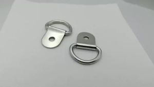 10Pcs D Rings Tie Down Anchors Ring Pull Hook Stainless Steel Lashing Ring Load Fit for Car Boat Cargo Trailer Vehicles RV Van