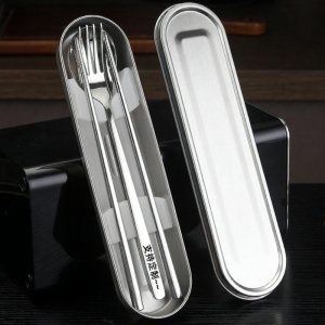 Portable Stainless Steel Cutlery Set