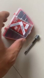 ชุด 6 ตัว ถอนเกลียวซ้าย Okura ดอกถอนเกลียว ถอนเกลียวน๊อต ถอนเกลียวประปา ตัวถอนน๊อตขาด ตัวถอนเกลียว ตัวถอนน๊อตเสีย ตัวถอนสกรู ดอกถอนน็อต