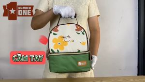 BALO BỈM SỮA/BALO GIỮ NHIỆT VCOOL CHO MẸ TÁCH KHÔ VÀ ƯỚT