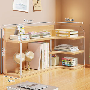 MUGG | Corner Desktop Small Multi-level Bookshelf Easy