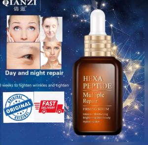 [ Ready Stock Malaysia ] Hexa Peptide Multiple Repair Whitening Lighten and Anti Wrinkle Day and Night Essential Serum 50ml