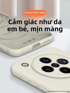 GGUU | Magnetic Soft Liquid Silicone Protective Case For Oppo Findx8 Ultra FIndx8 Pro Findx8S Womens High-End Sensation Small Audience