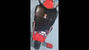 Mainan Anak Motor Gowes PMB M888 A Ban Lapis Karet
