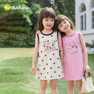 DUDUJIA | Summer Thin Vest Dress for Girls