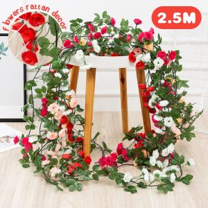 Rattan Home Decor & Artificial Peony Wreath: A Perfect Match