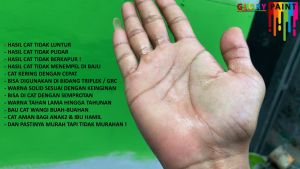 TERMURAH ! Cat Tembok Kiloan 1 Kg Murah Wangi dan Bagus