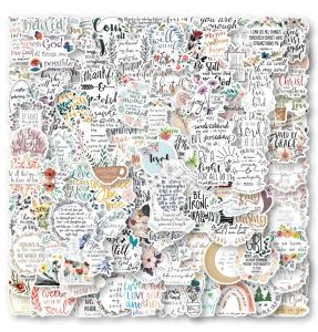 100Pcs New Bible Stickers For Snowboard Laptop Luggage Car Fridge DIY Styling Vinyl Home Decor Stickers