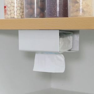 Kotak Tissue Tempel Dinding Multifungsi Untuk Dapur/Toilet