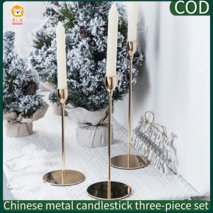 【Fast Delivery】Delicate dinner candlelight dinner decoration garden candlestick bracket romantic candlestick bracket