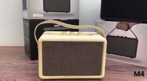 ลำโพงบลูทูธไร้สาย ขนาดพกพา รุ่น M4 เสียงดี เบสแน่น พร้อมที่หิ้ว ดีไซน์สวย Stockwell II แบบ3ตัวปรับ ลำโพงบลูทูธ Bluetooth Speaker KILBURNll ราคาถูก