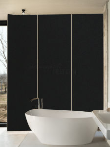 WEPHOTO Privacy Film Blackout Window Privacy Film No Glue Necesary Static ClingAnti-UVBlack Window Film 100% Light Blocking for Home Or Office