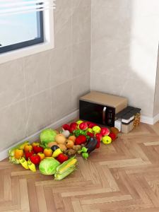 Upgraded Multifunctional Kitchen Shelving Unit