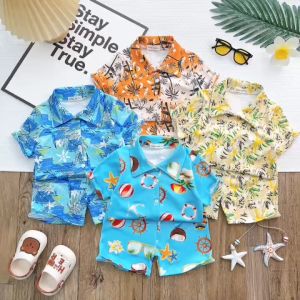 Bộ Quần Áo Trẻ Em Ngắn Tay MINKY MOM Vải Nhũ Lụa Mềm Mát Mịn Thiết Kế Phong Cách Mùa Hè Cho Bé 0-8 Tuổi TN-IN199